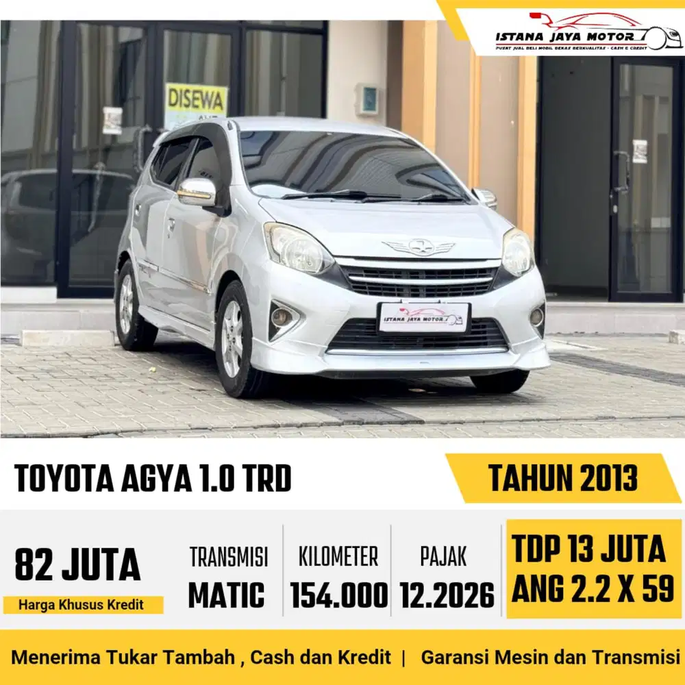 TOYOTA AGYA 1.0 TRD 2013