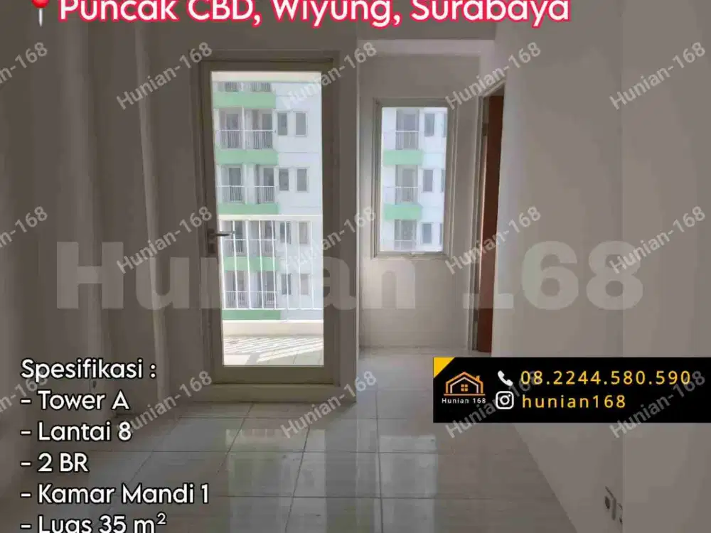 Apartemen 2 Kamar Tidur BR Kosongan Puncak CBD Wiyung Surabaya Barat Dian Istana Bed Room