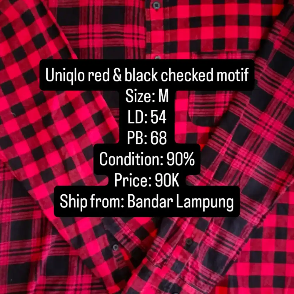 Uniqlo Flannel Motif