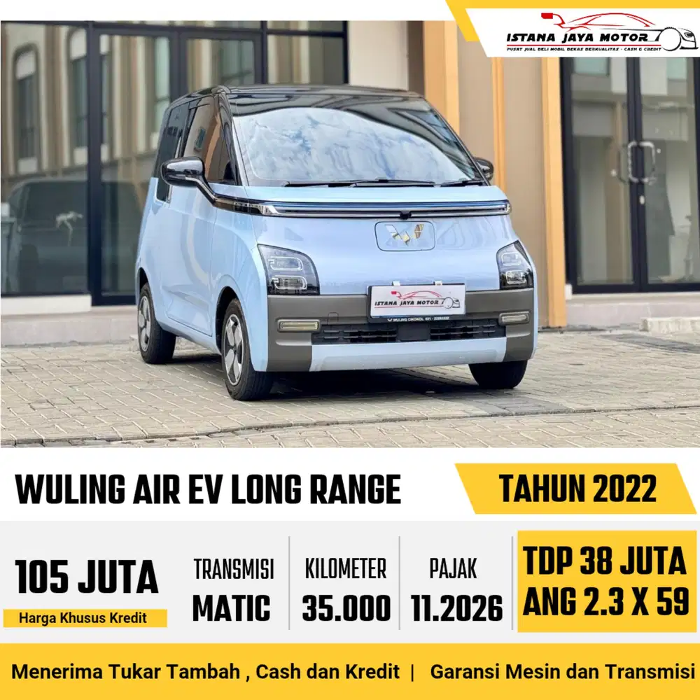 WULING AIR EV LONG RANGE 2022