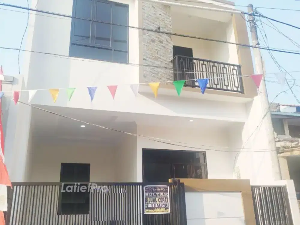 Rumah Coklat Harga Hemat Kemana2 Dekat