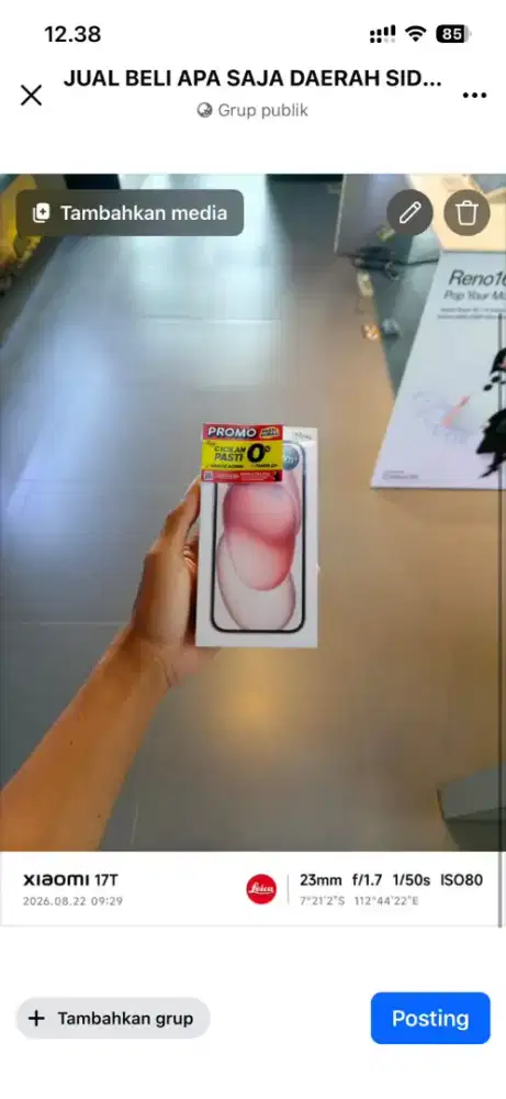 IPHONE 15 128 PINK