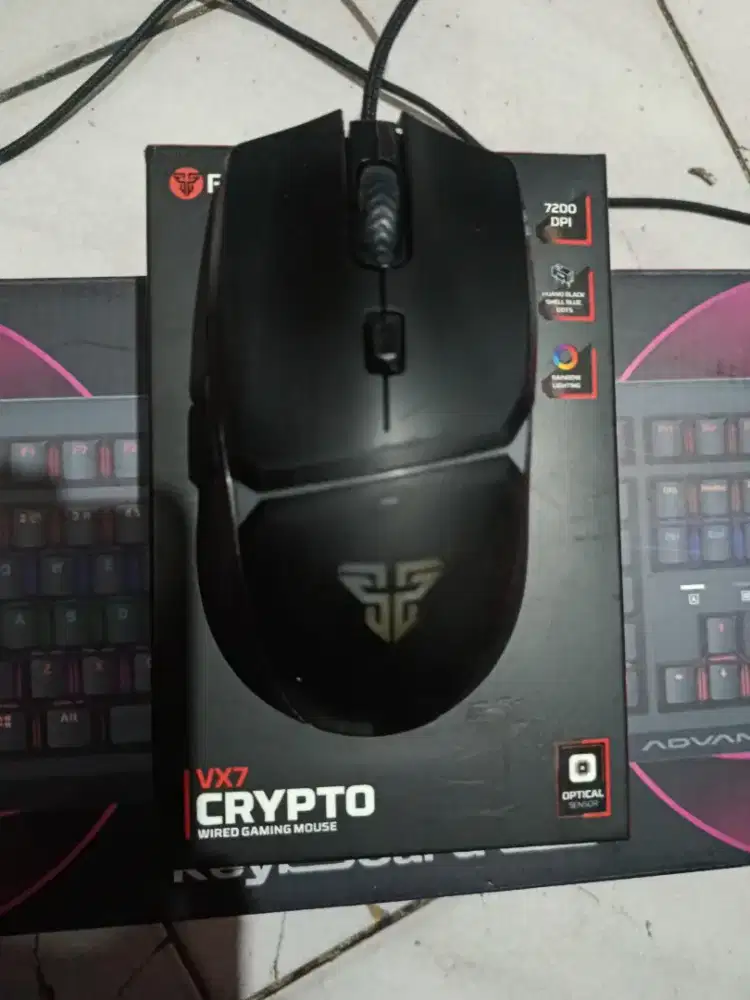 Mouse makro fantech crypto vx7