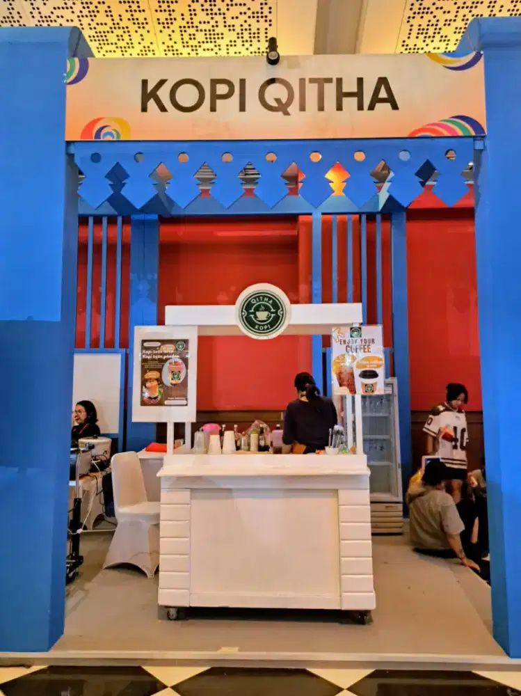 Booth jualan terbaik