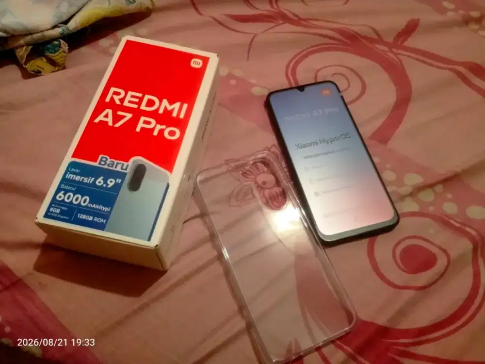 REDMI A7 PRO 4+4/128 BARU BANGET BUKA SEGEL DUS