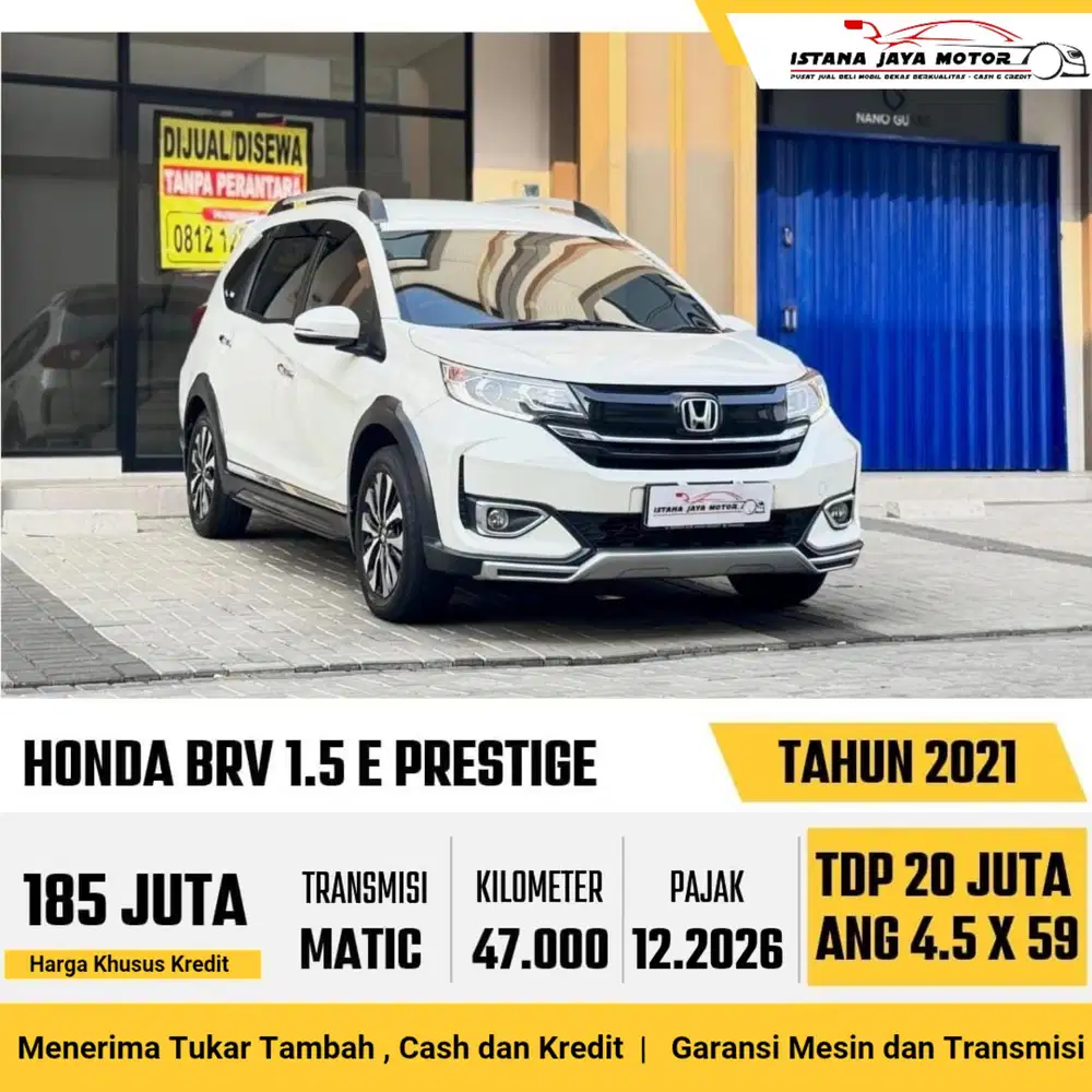 HONDA BRV 1.5 E PRESTIGE 2021