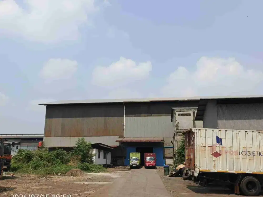 Disewakan Gudang ada Crane Bagus & rapih  dlm Kawasan di Tambun Selatan