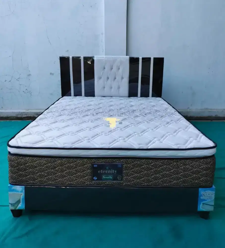 1 paket kasur sepringbet elit suprem ukran 160×200 cm