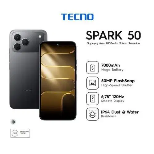 Ready dan Promo Tecno Spark 50