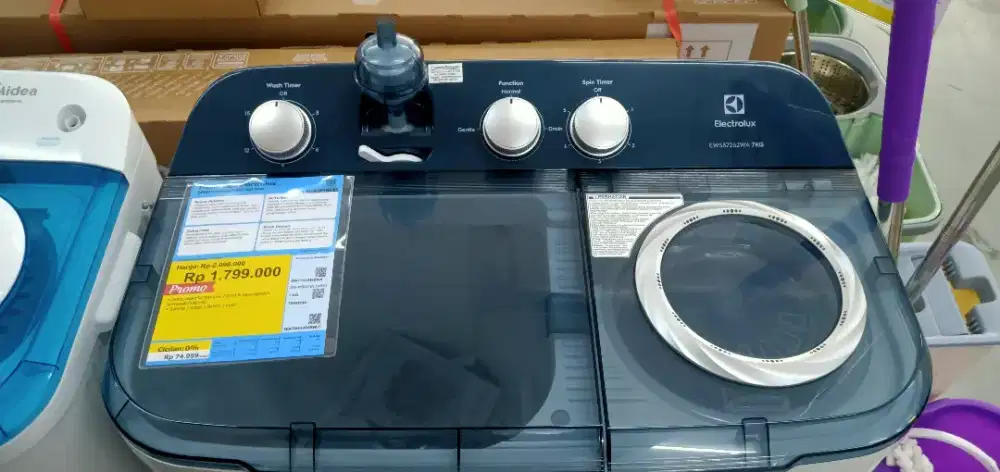 Mesin Cuci 2 Tabung ELECTROLUX
