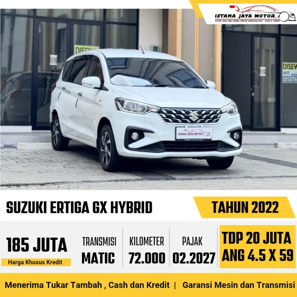 SUZUKI ERTIGA 1.5 GX HYBRID 2022