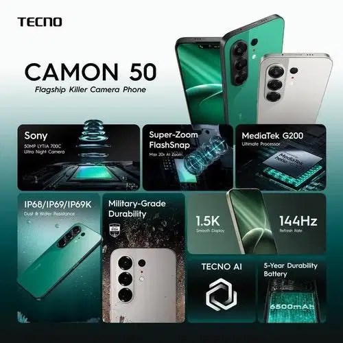 Tecno Camon 50 4G