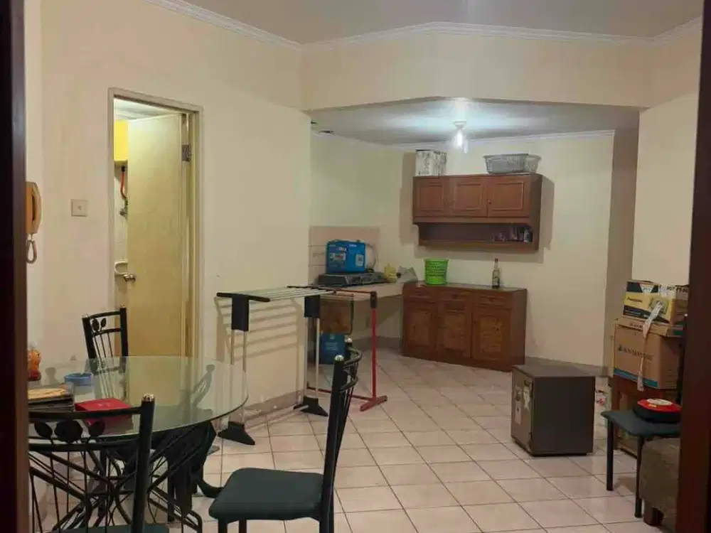 Disewakan cepat! apartemen gading mediterania semifurnish lantai sedang