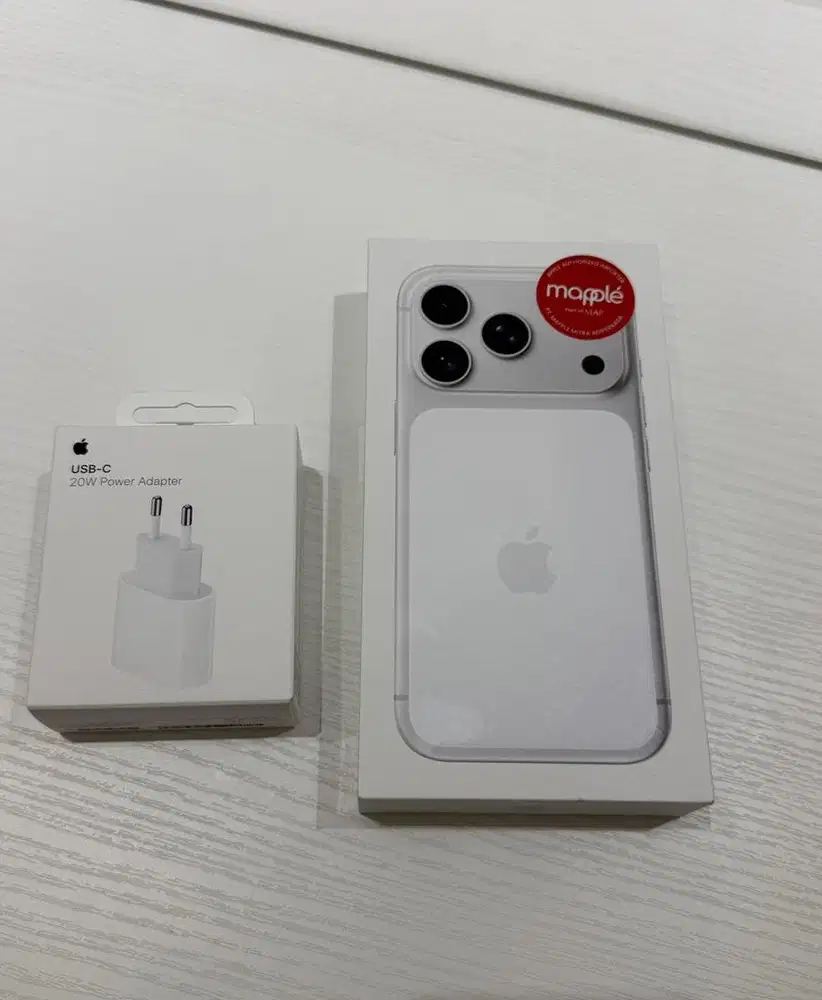 IPHONE 17 PRO 256GB SILVER (BARU) Garansi Resmi