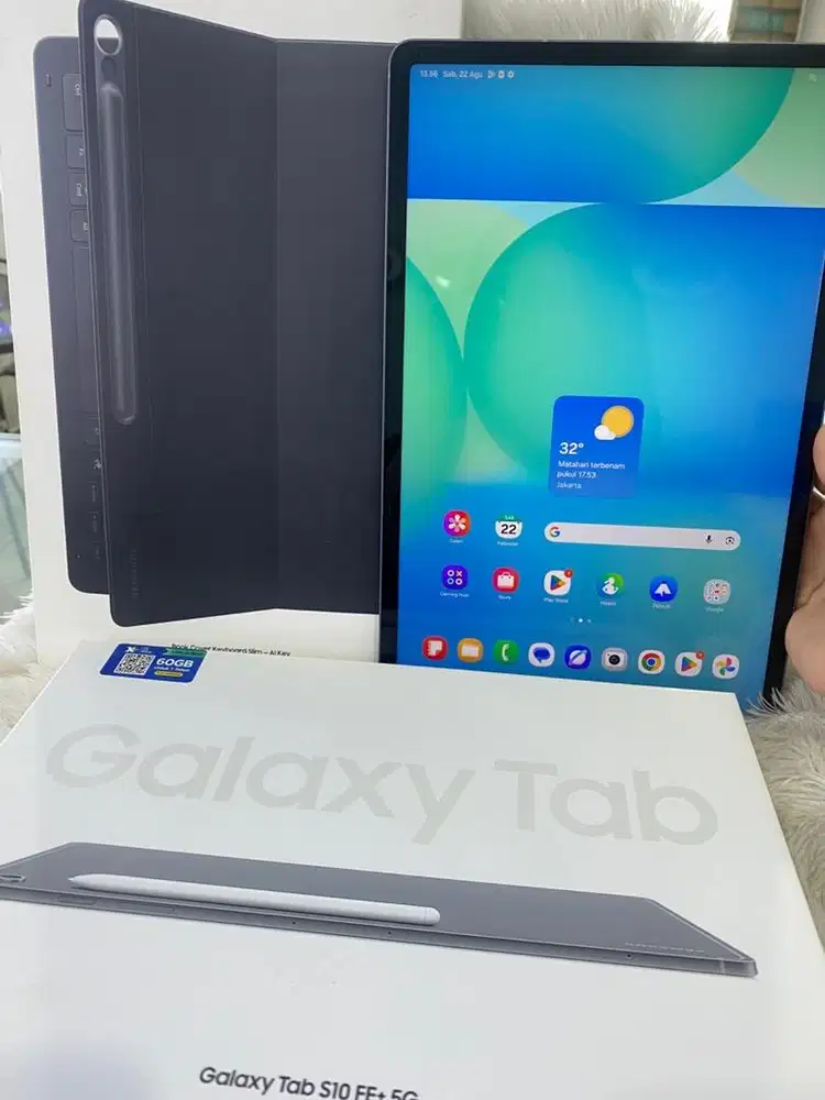 Samsung Tab S10 FE+ 5G ram 12/256Gb Gray fullset original#3Gcom