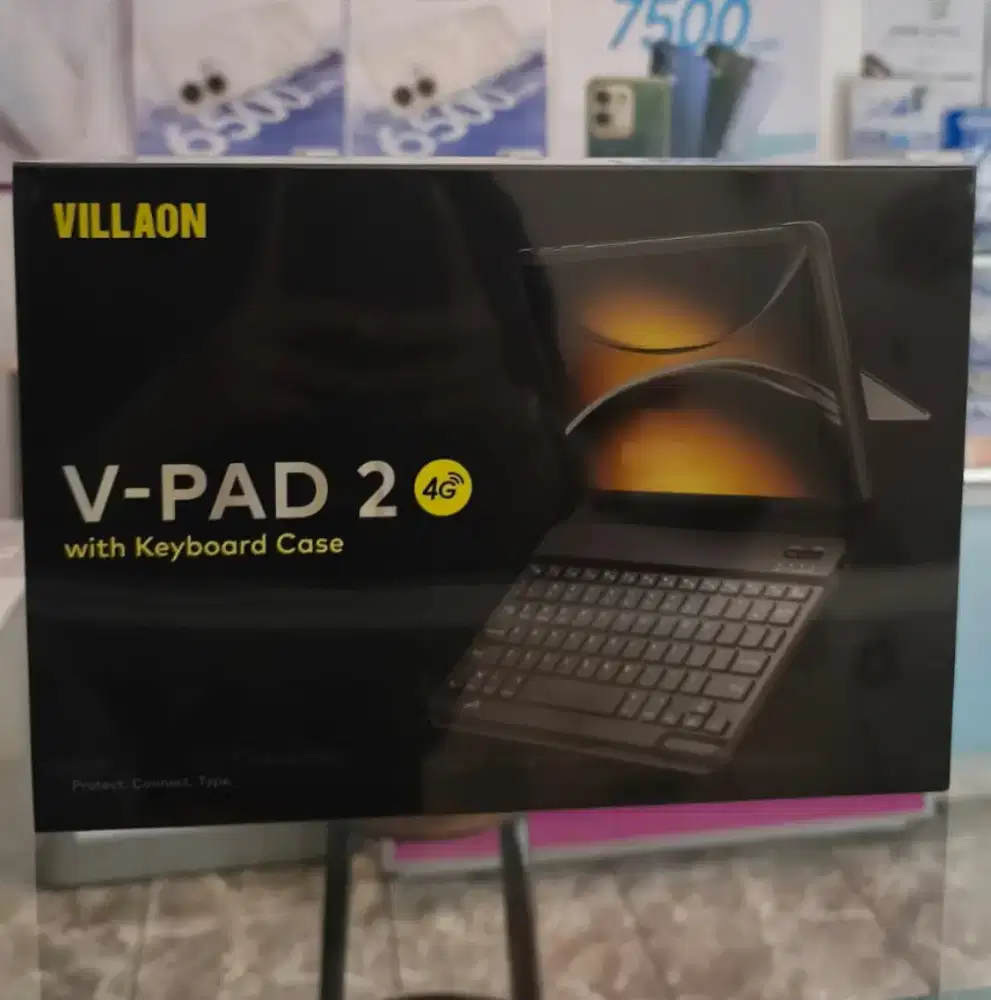 BISA SIMCARD Villaon V-Pad VPad V Pad 2 4/128 + KEYBOARD NEW Resmi