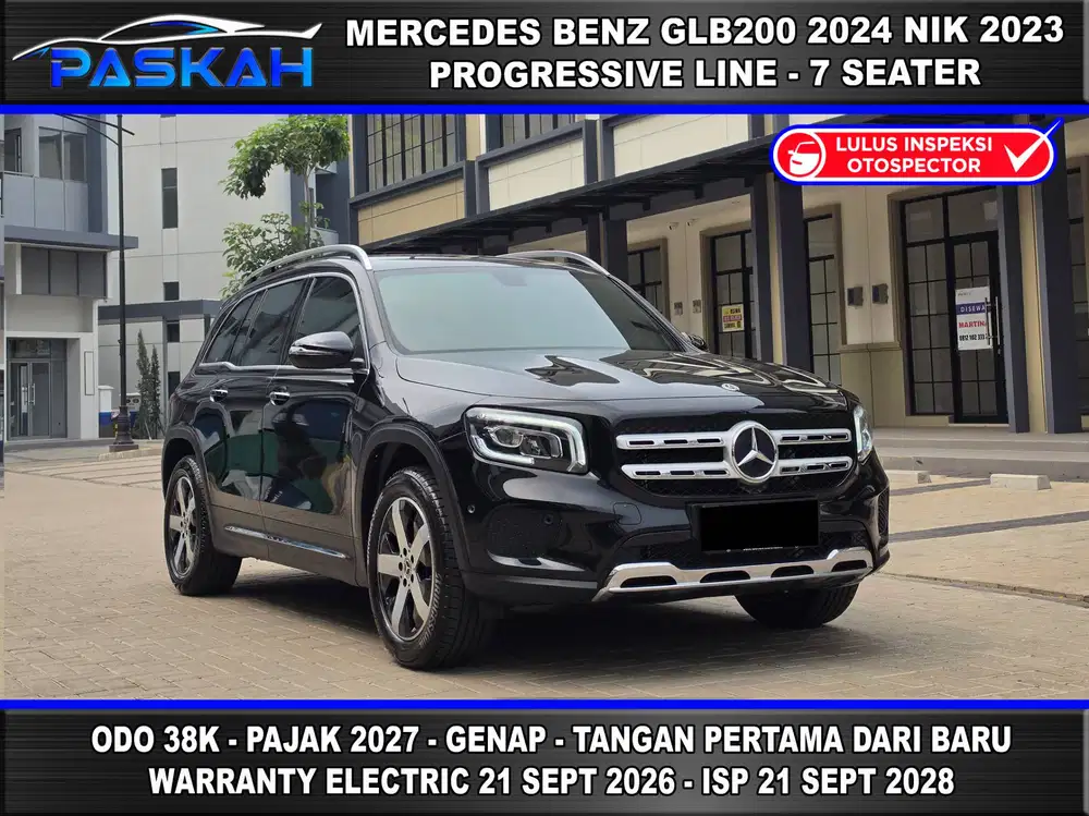 Pajak 2027 GENAP Bunga 4% MERCEDES BENZ GLB200 2024 MERCY GLB 200 2023