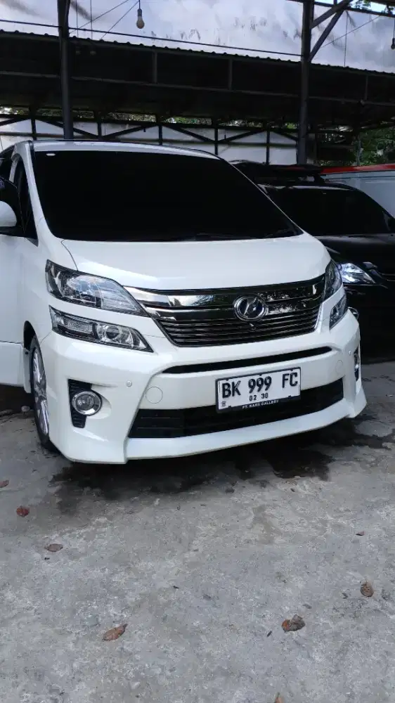 Jual Mobil Kesayangan, Toyota Vellfire Premium Sound AT 2,4 ZG