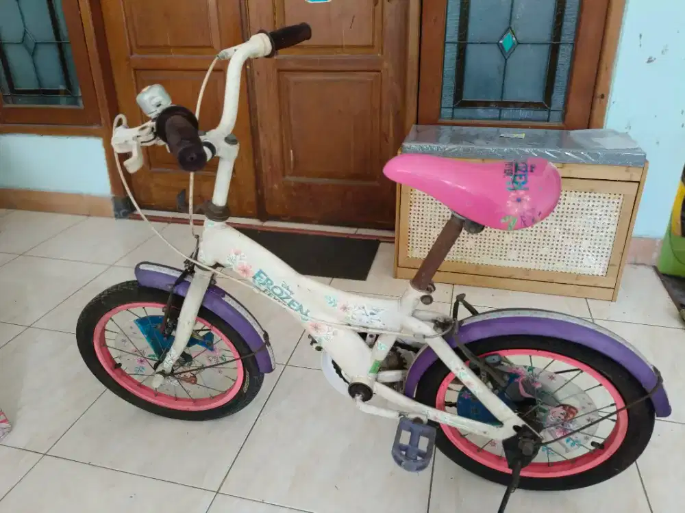 Sepeda mini frozen
