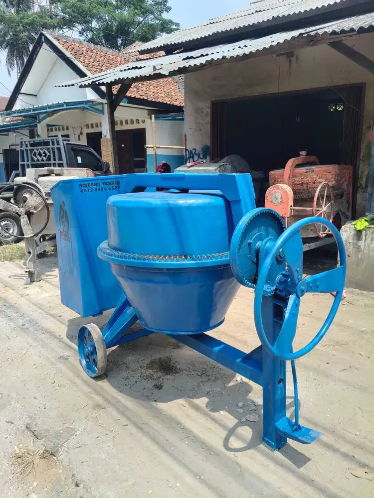 Jual Mesin Molen Beton Merk Tiger Mulus Siap Kerja