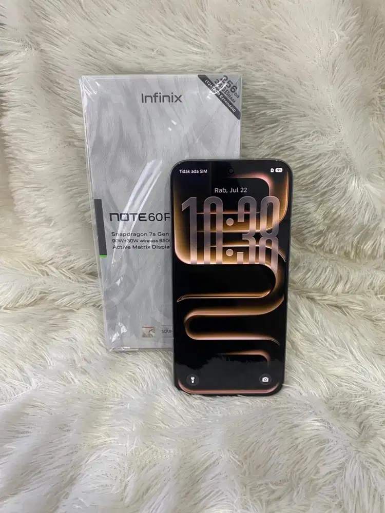 Infinix note 60 Pro 12/256Gb Titanium garansi juni 2027#3Gcom