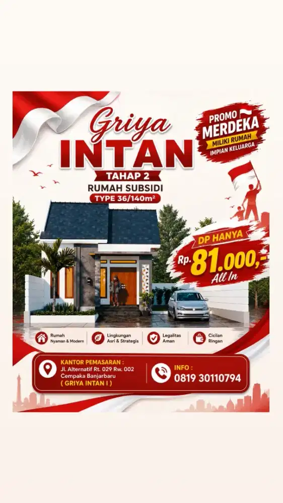 Hanya DP 81K,PROMO KHUSUS 81TH Kemerdekaan RI
