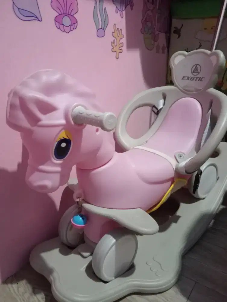 Kuda kudaan mainan anak merek exotic