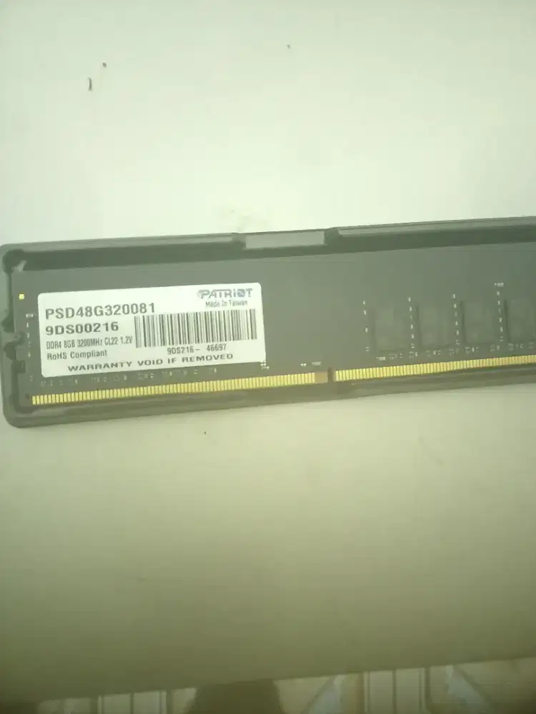 Dijual Ram Patriot signature Line PC, DDR 4 8G  3200MHz