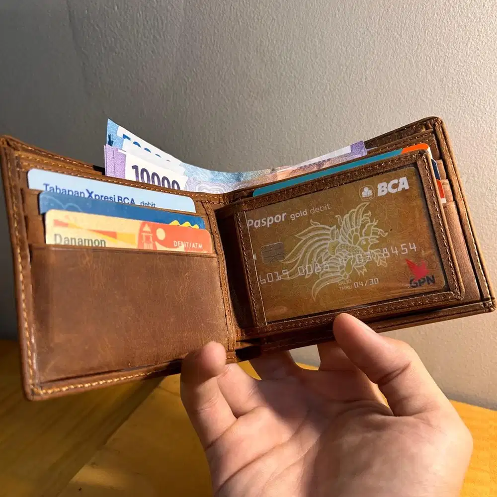 Dompet Pria Kulit Asli [ Bronco ]