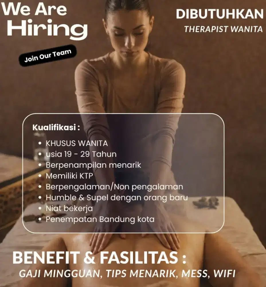 Lowongan kerja khusus wanita