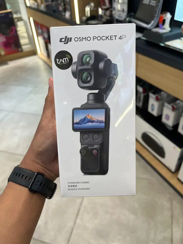 NEW RESTOCK !! DJI POCKET 4P STANDAR COMBO NEW SEGEL RESMI OFFICIAL