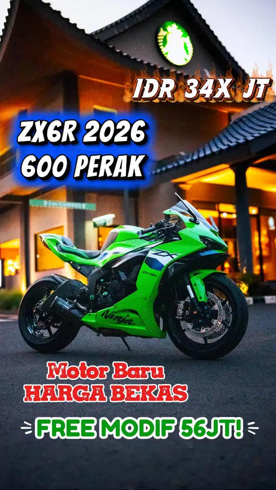 Kawasaki Ninja ZX6R LIVERY TERBARU 2026 NIK 2025 FREE MODIF HEDON 56jt