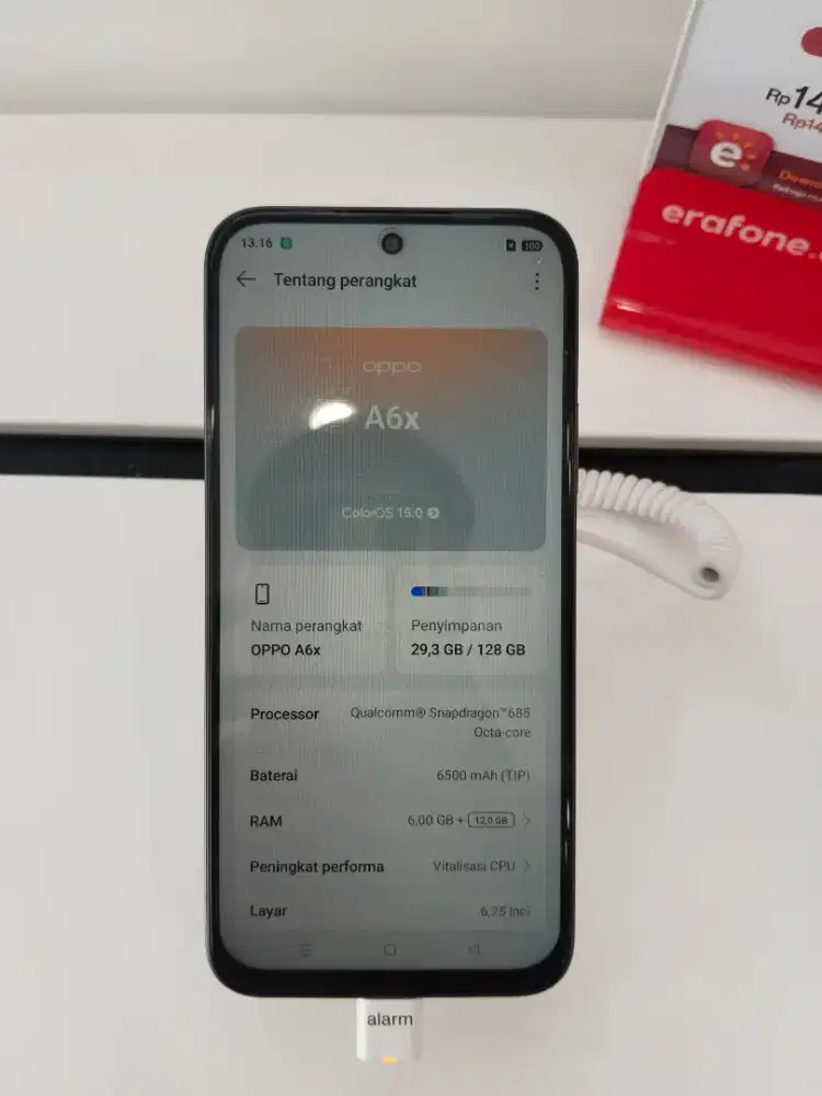CHASBACK BESAR BESARAN DARI PRODUK OPPO A6X 6/256 GB