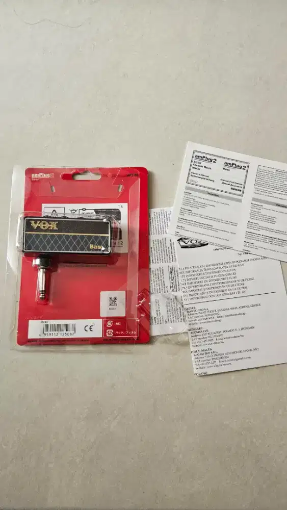 VOX amPlug 2 Bass – Headphone Amp Portabel untuk Bass