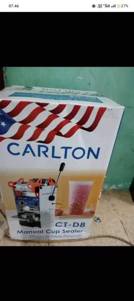 Manual Cup Sealer CT D8 - Carlton