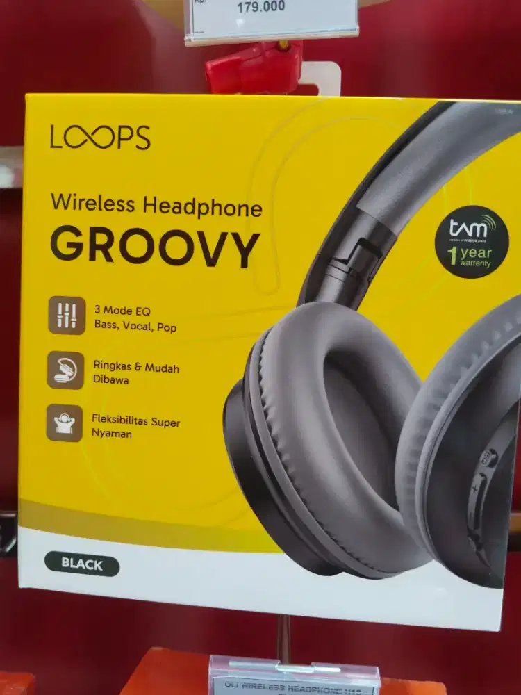 WAW ADA PROMO SPESIAL HARGA DARI LOLOS BT HEADPHONE GROOVY X32