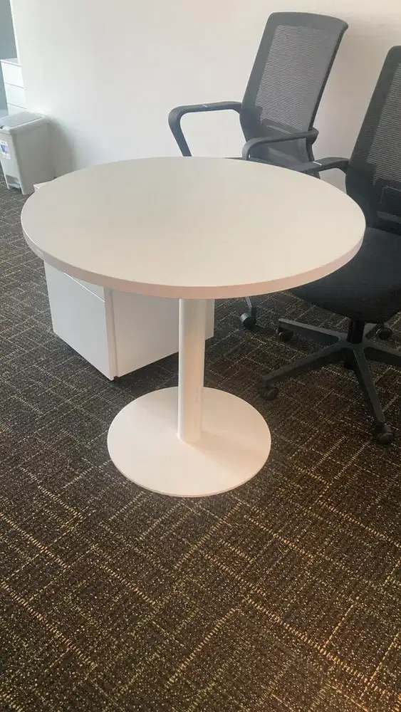 White Round Table