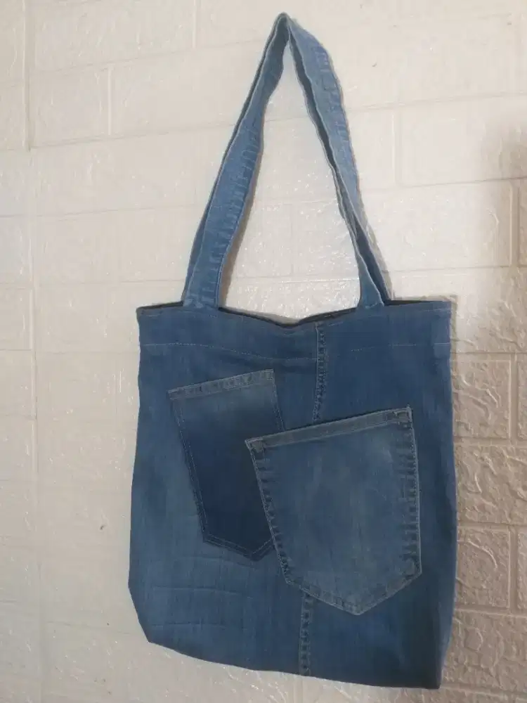 JUAL TAS JEANS IMPORT