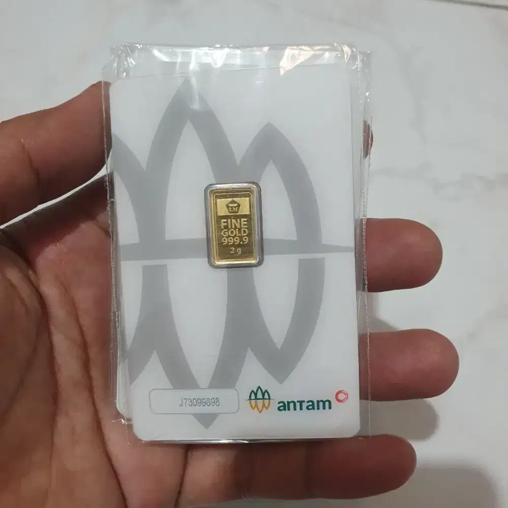 Emas Logam Mulia Antam 2 gram 2023 Surabaya Sidoarjo Gresik