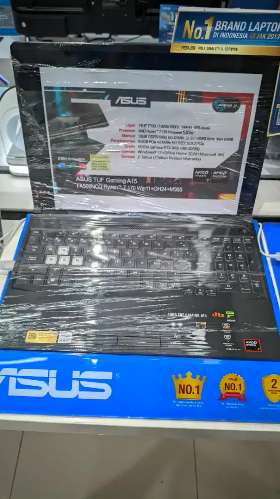 Asus TUF Ryzen 7 16/512 gb