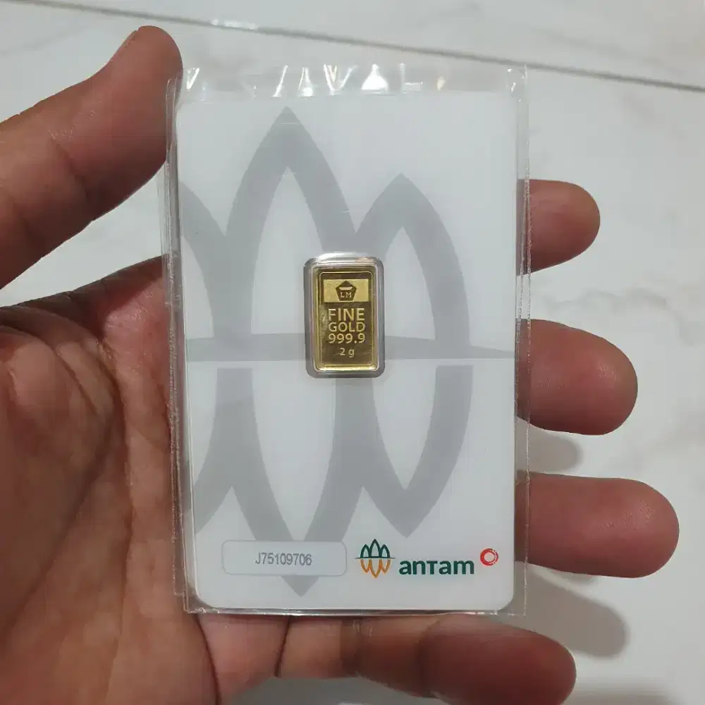 Emas Antam Logam Mulia 2 gram 2025 Surabaya Sidoarjo Gresik