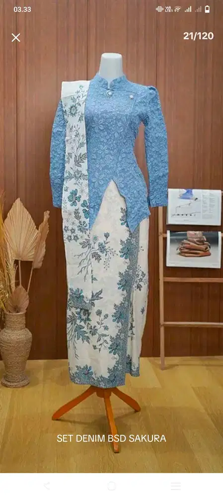 Kebaya satu set