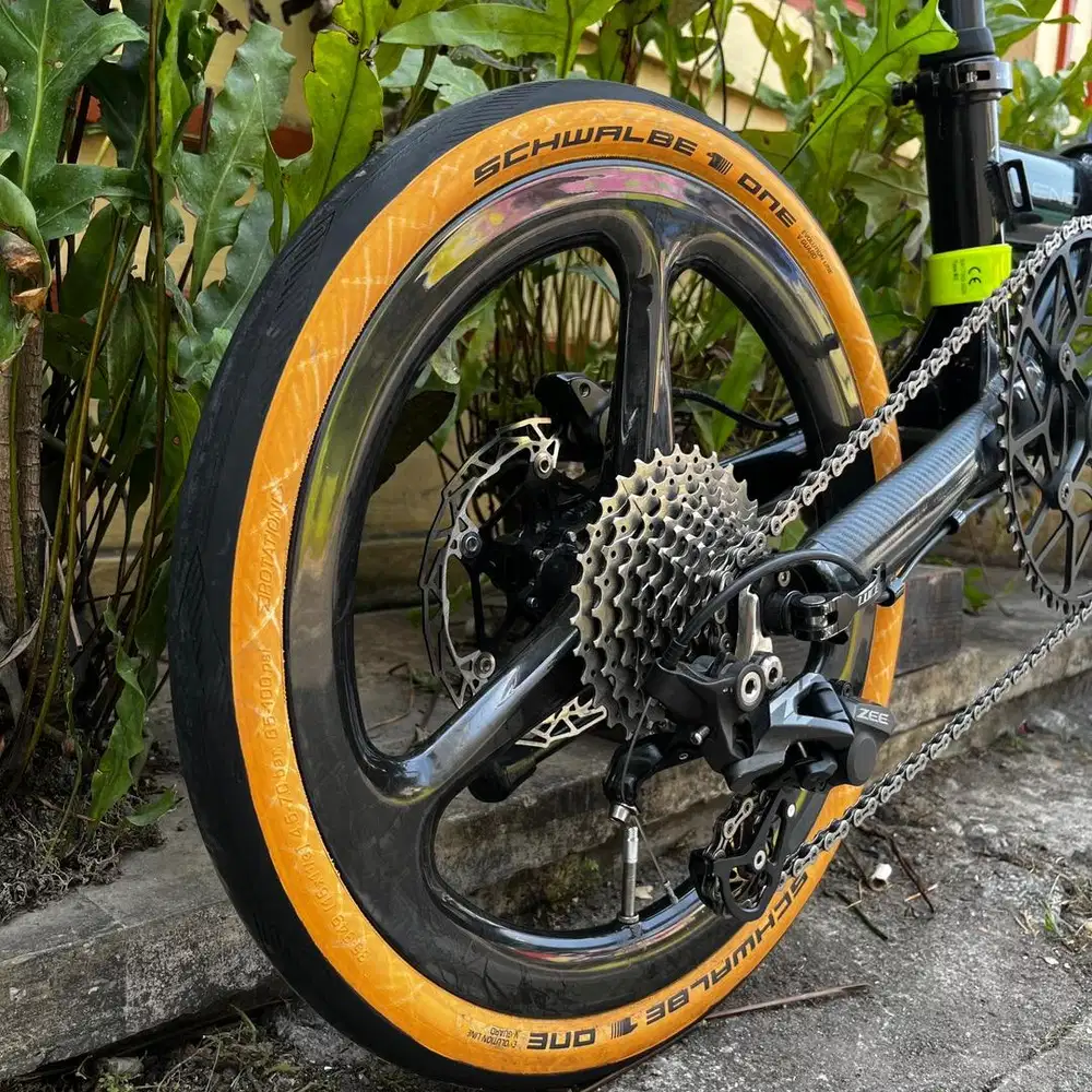Sepeda lipat lite pro eno full upgrade