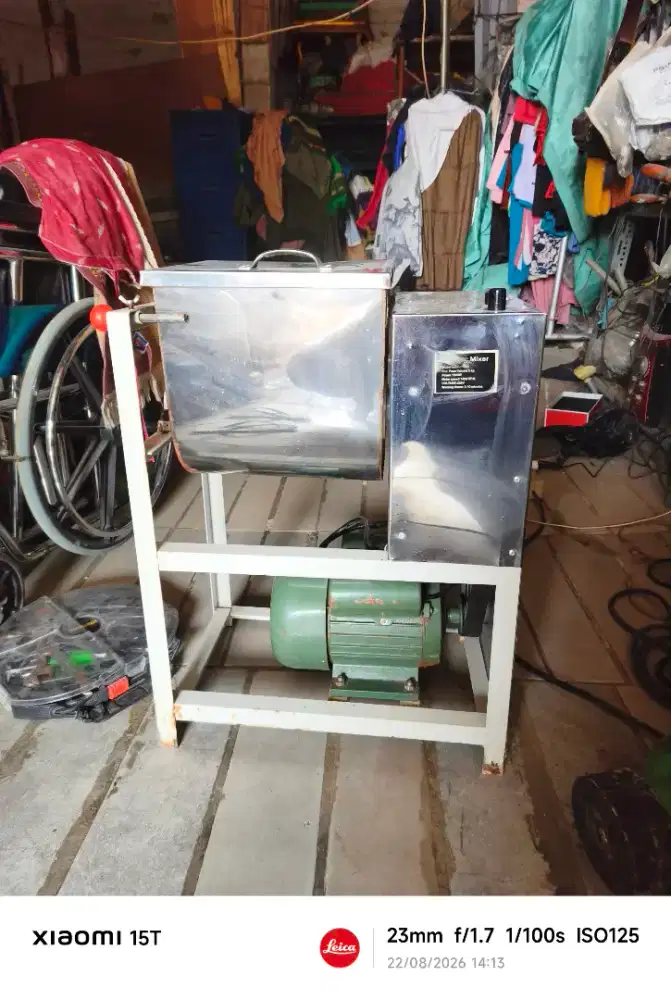 MESIN ELEKTIK MIXER PENGADUK KUE CILOK MIE ADONAN BERAT KAPASITAS 5 KG