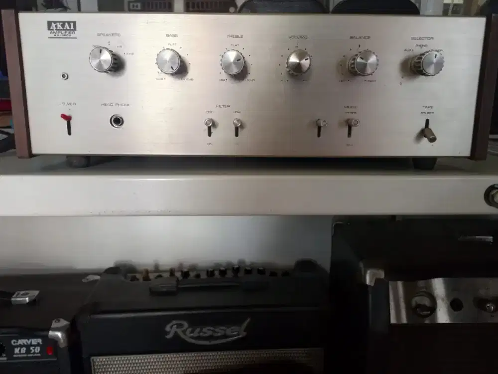 Amplifier Akai AA-5200 amplifier stereo Vintage