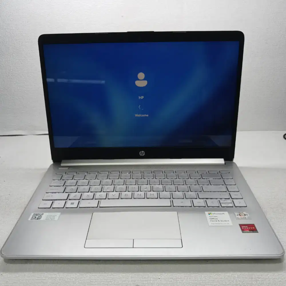Laptop hp 14s Atlhon silver n3050 SSD512