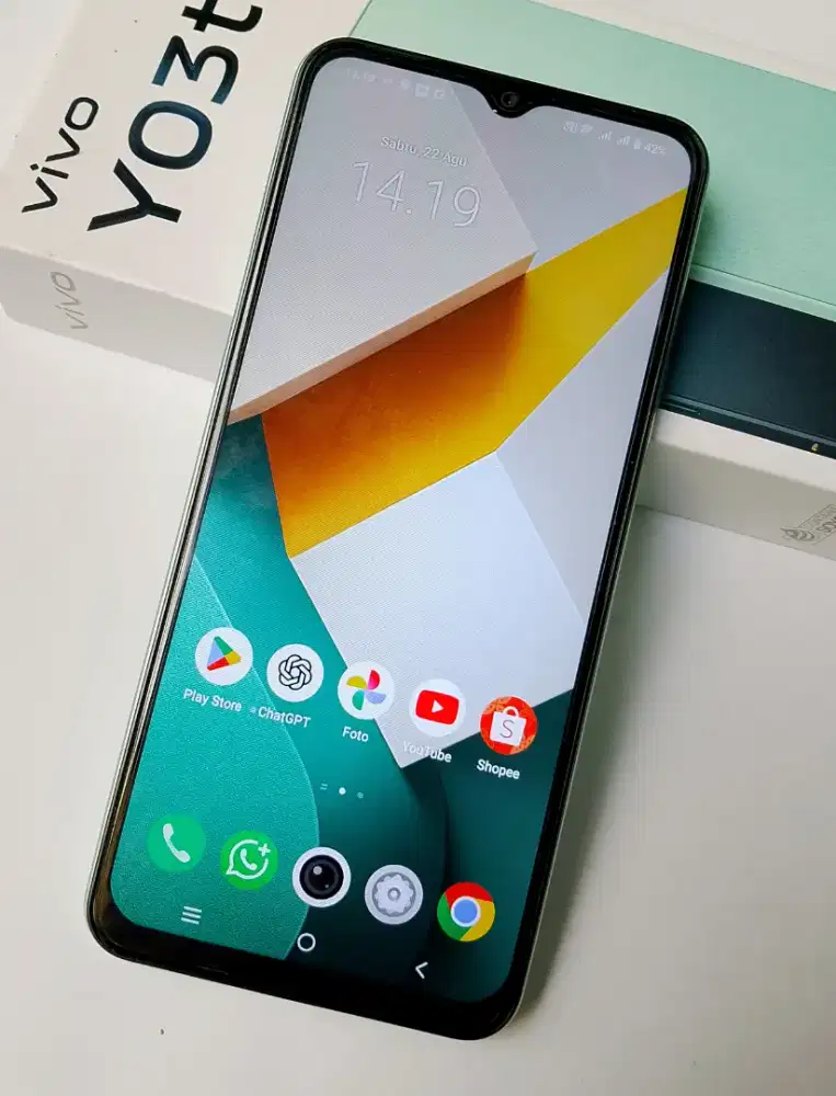 Vivo Y03t Ram 4+4/32 Mulus, Fullset