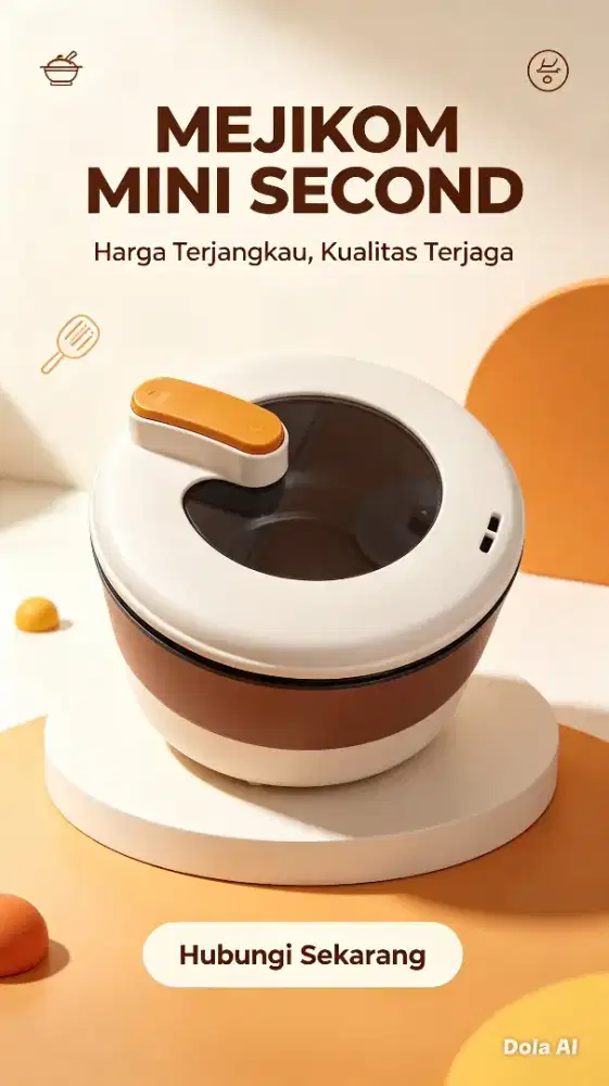 Di jual satu unit mejikom