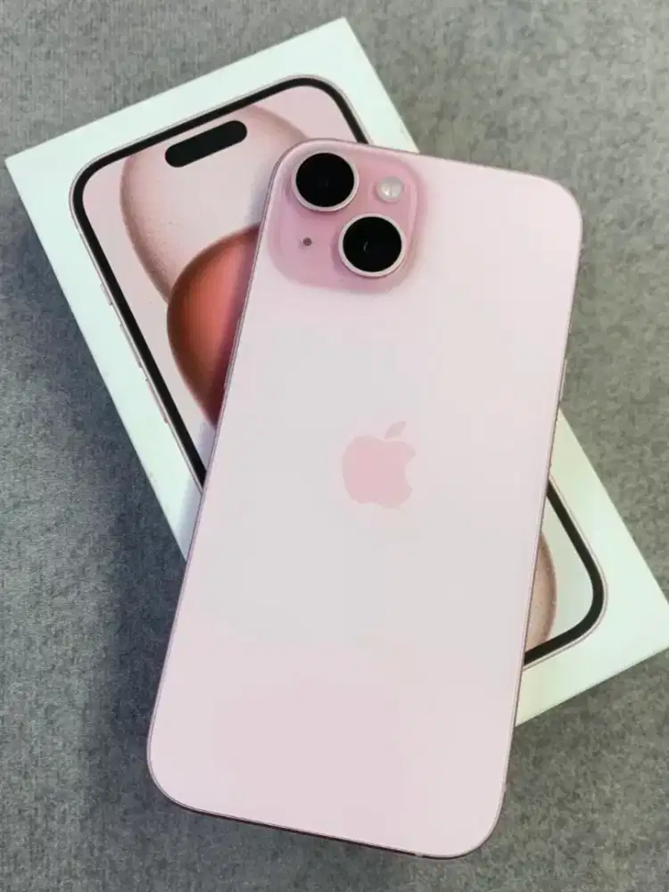 Iphone 15 128GB Pink Sangat Terawat