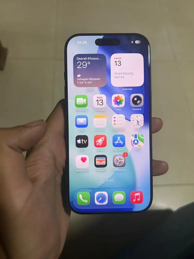 jual cepet Iphone 17 Pro 256 Gb Fullset Ibox